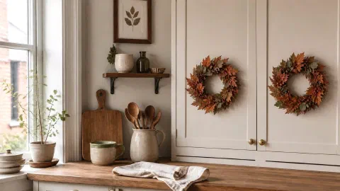 Fall Mini Wreaths: Size and Hanging Ideas for Small Spaces