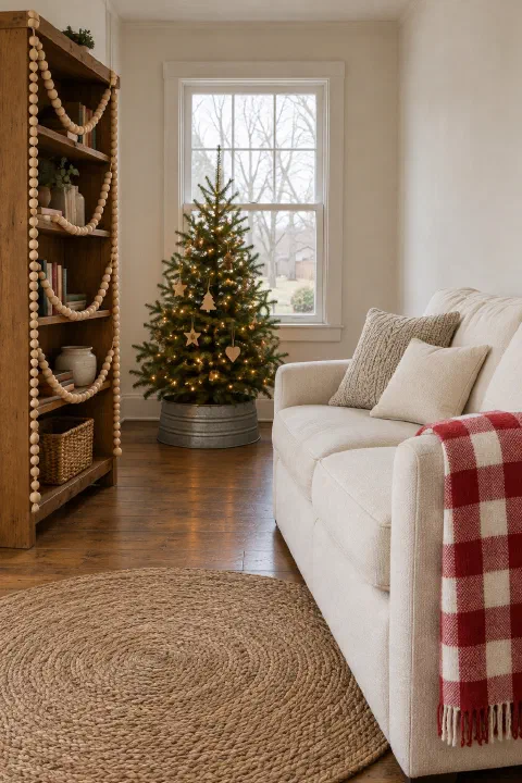10 Farmhouse Christmas Decor Ideas for a Small Home