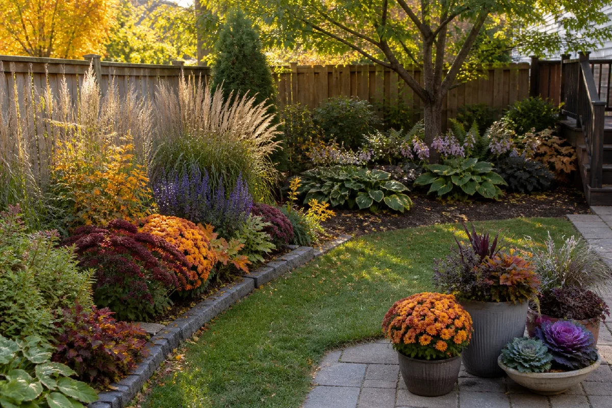5 Fall Flower-Bed Plans for Sun, Shade, Small Yards