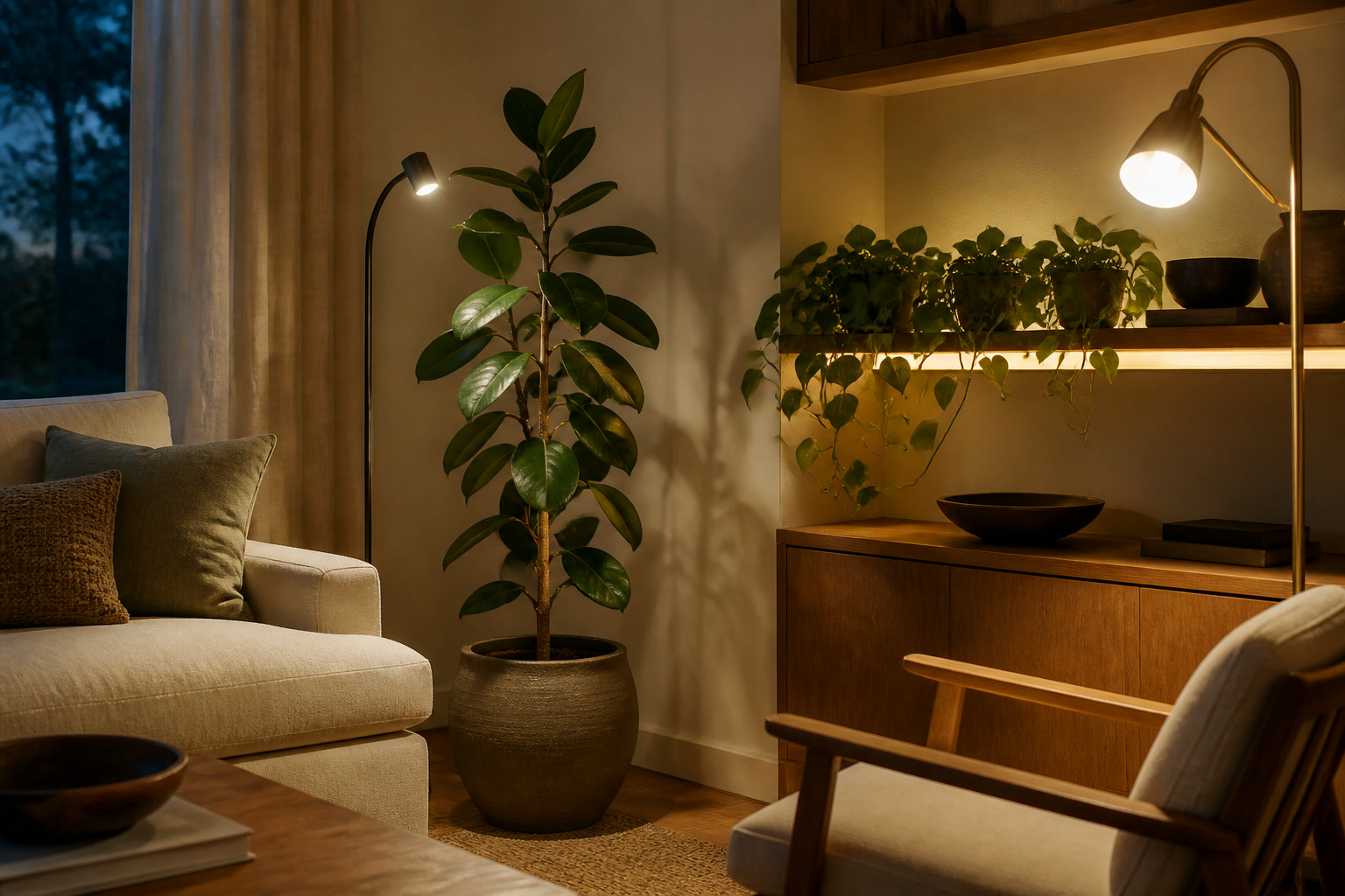 Grow Lights That Look Good in a Living Room