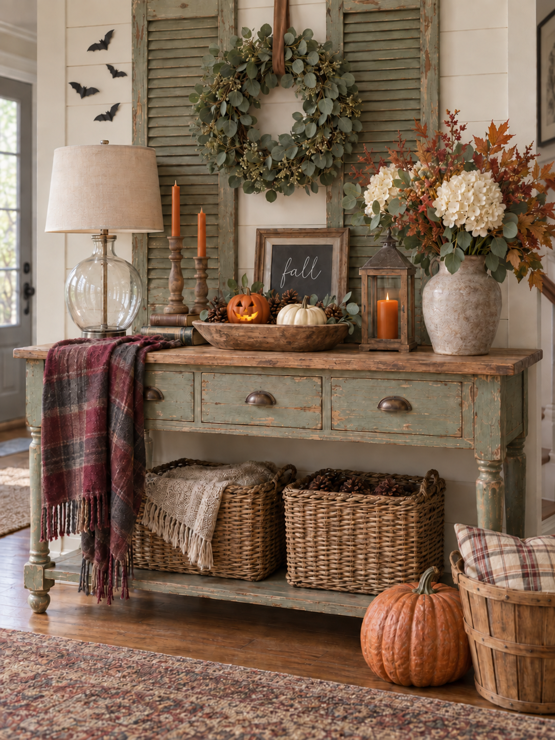 Halloween Entryway Decor Ideas for Inside the Door