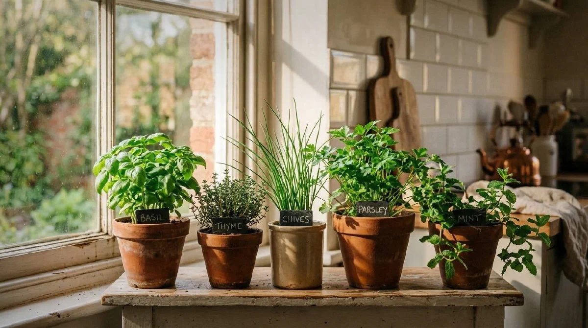 Indoor Herb Garden: 7 Best Herbs to Grow on Your Windowsill