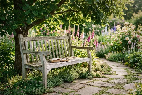 Garden Bench Ideas: How to Create an Outdoor Reading Nook