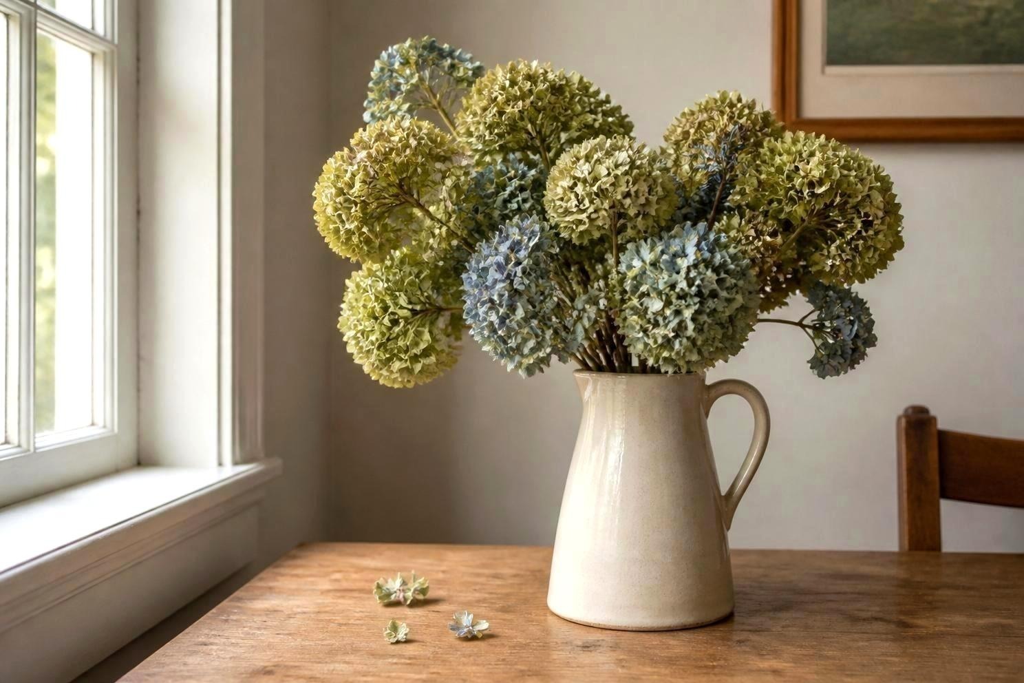How to Dry Hydrangeas for Fall Arrangements