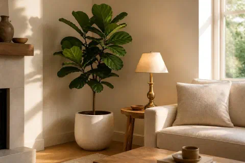 Tall Indoor Plants for a Living Room: 9 Picks by Height