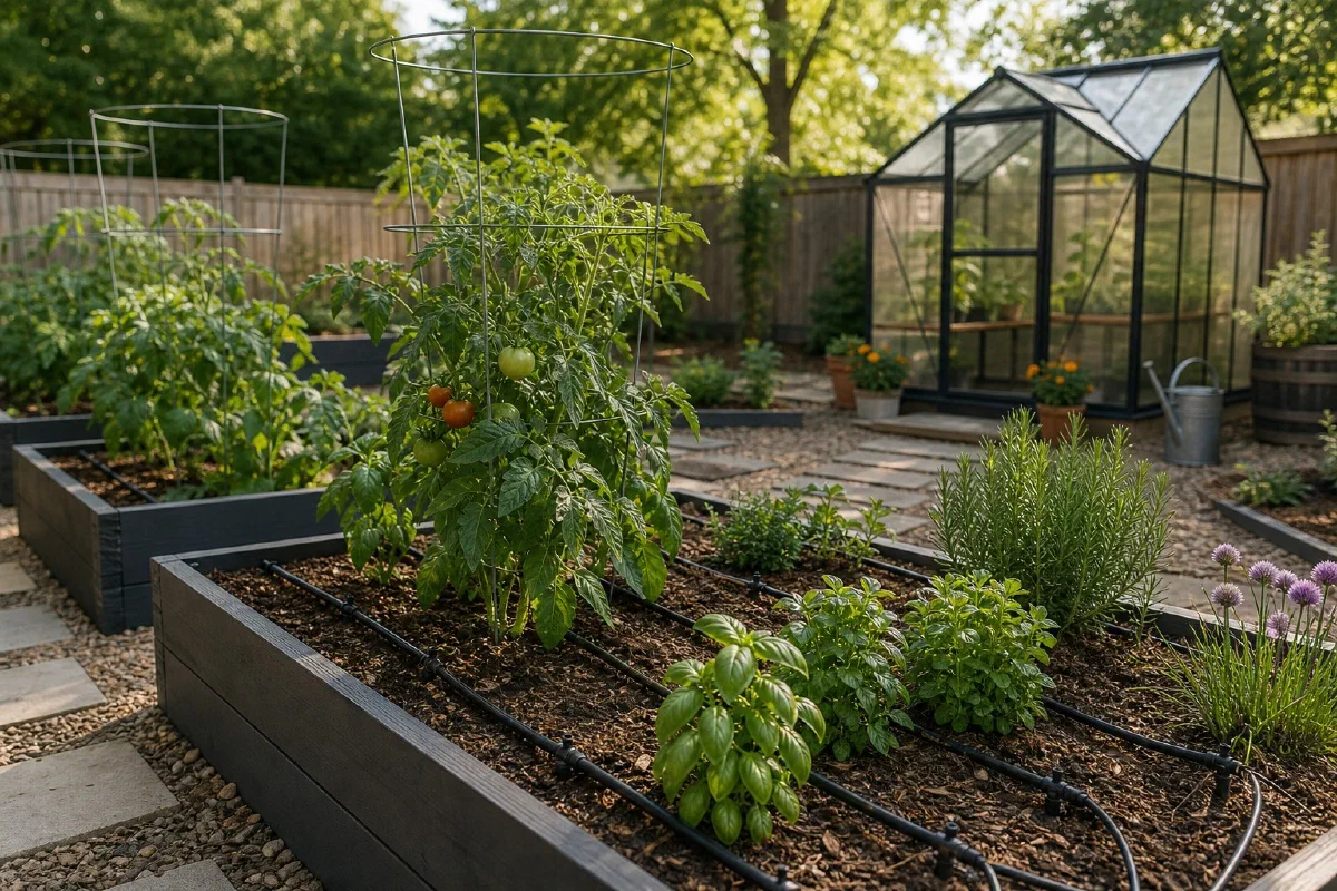 Drip Irrigation Setup for Raised Beds That Wilt by Dinner