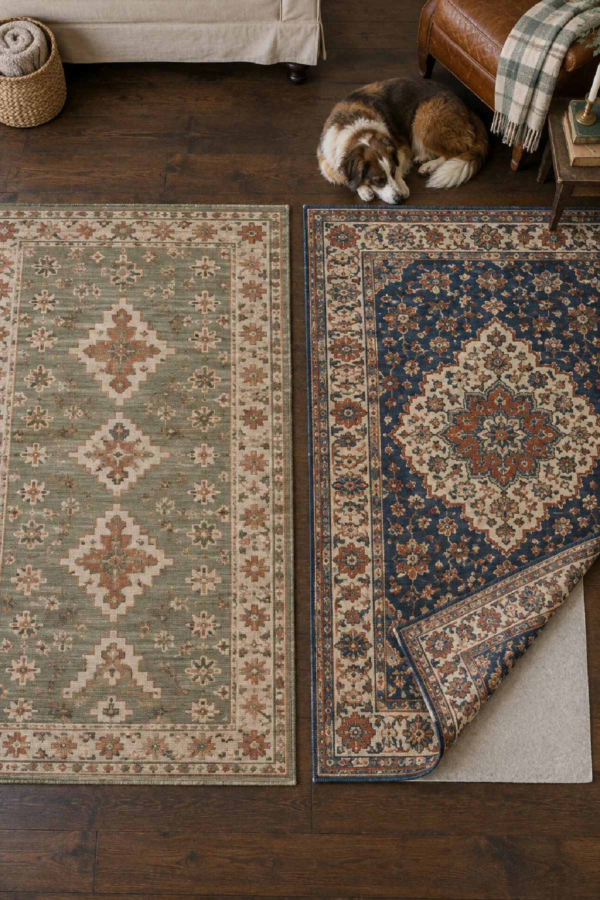 One-Piece vs Two-Piece Washable Rugs for Dogs