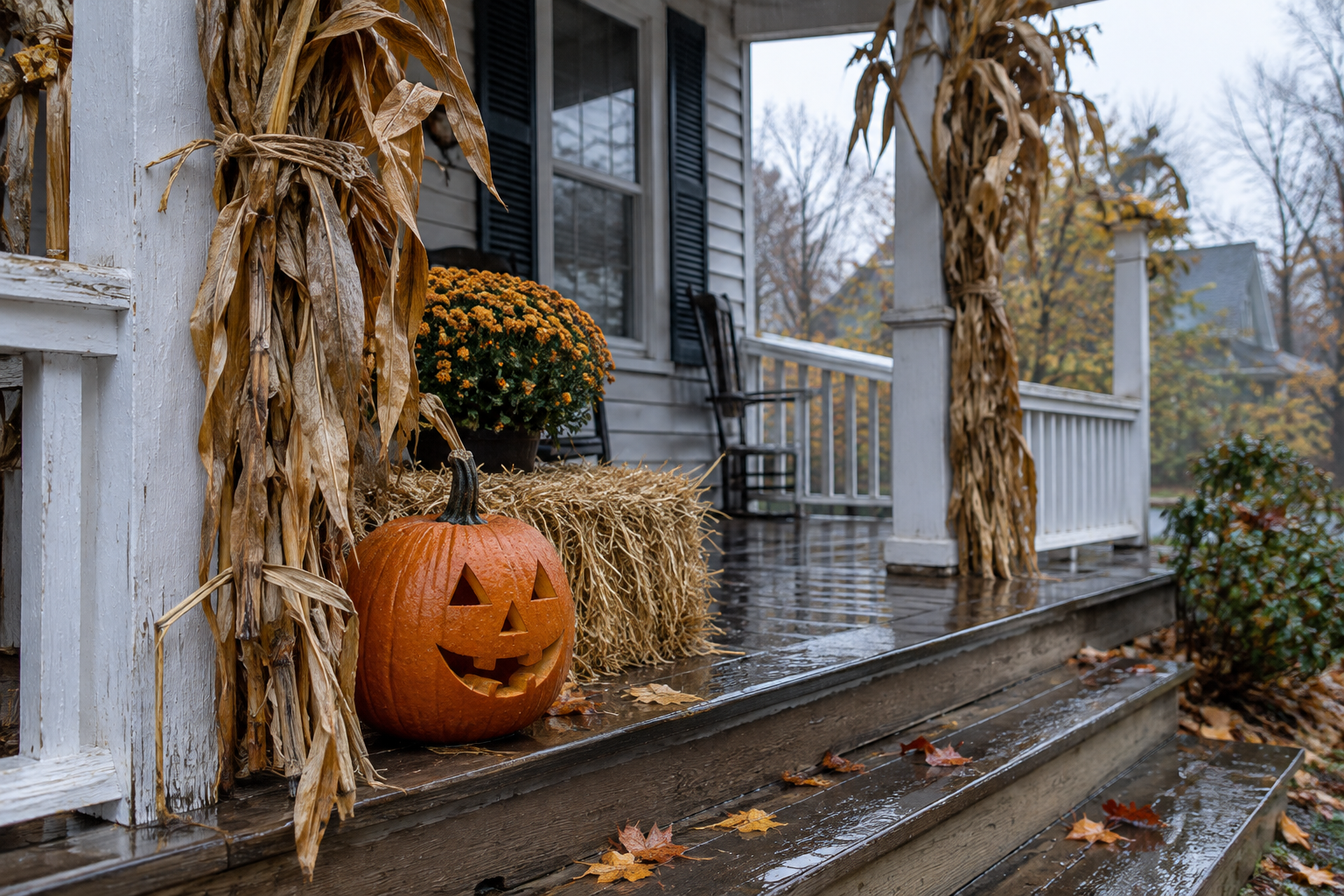 What Kills Outdoor Halloween Decor in Rain, and How to Stop It