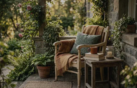 Rainy Day Porch Ideas: Keep Furniture and One Seat Dry