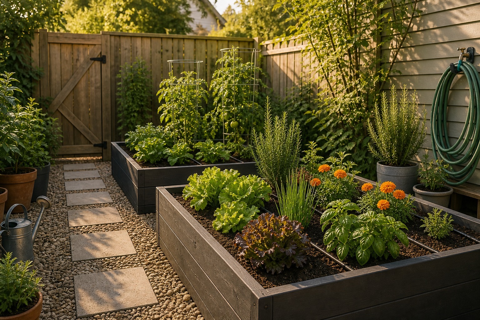 Raised Bed Gardening Without Turning the Yard Into a Project