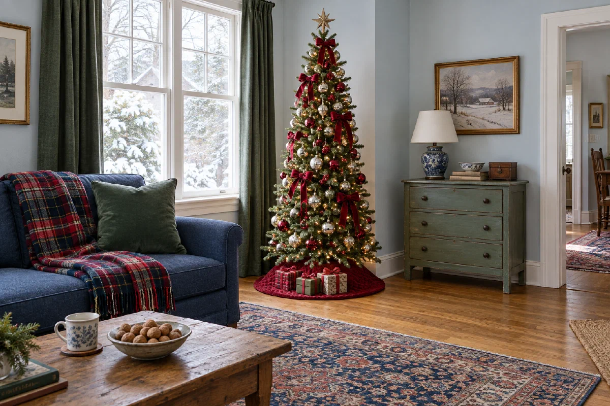 Small Space Christmas Tree Ideas That Actually Fit