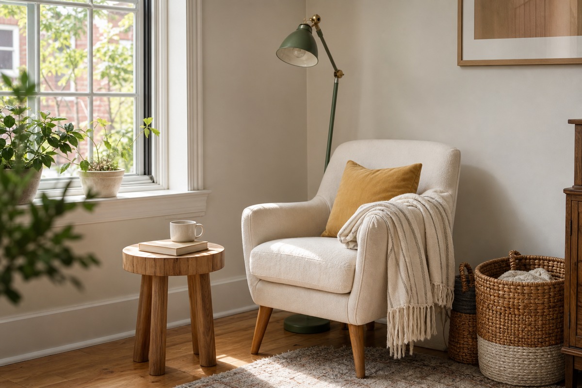 The Target Pieces I'd Buy First for a Quiet Reading Corner