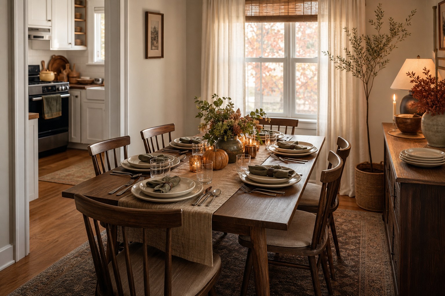 A Thanksgiving Hosting Checklist for a Calmer Small Gathering