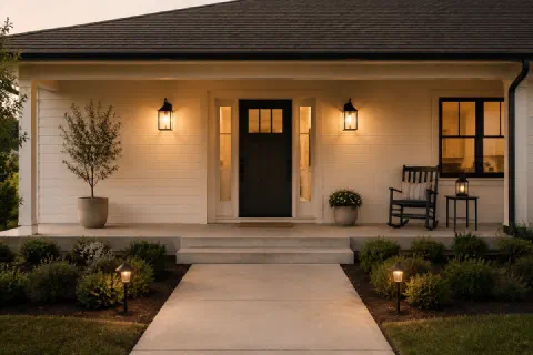 5 Walmart Lighting Finds for a Warm, Welcoming Front Porch
