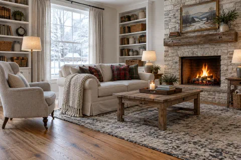 Warm Lighting for a Small Living Room: Bulbs, Lamps and Dimmers
