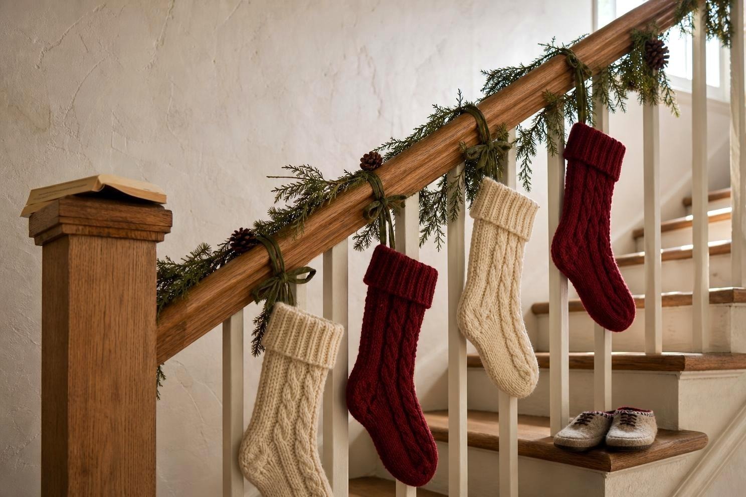 Where to Hang Christmas Stockings With No Fireplace