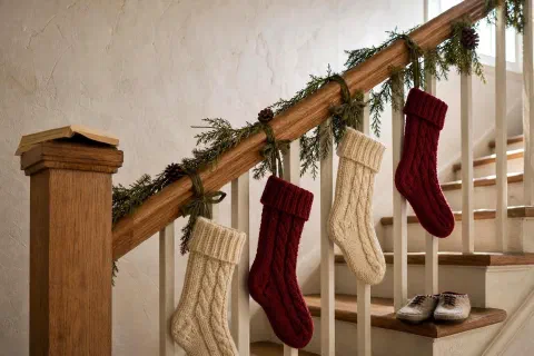 Where to Hang Christmas Stockings With No Fireplace