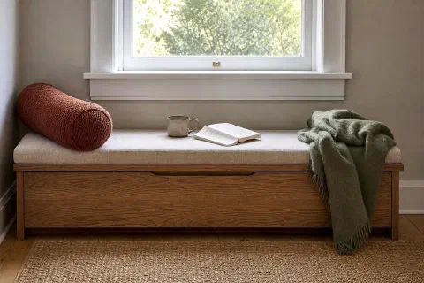 Window Seat Ideas for Renters and Small Rooms