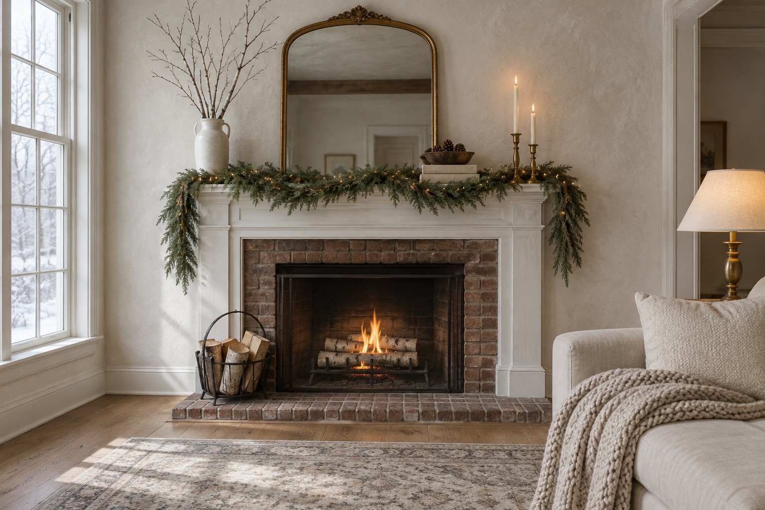 9 Winter Mantel Decor Ideas for After Christmas