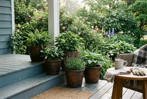 Cheap Porch Pots That Look Expensive When You Style Them Right